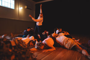 Samara Image 1 Dance of the Leaves Fish Creek Memorial Hall photograph by Lauren Murphy
