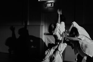 Samara Image 2 Front Foot Back Beat Fish Creek Memorial Hall photograph by Lauren Murphy