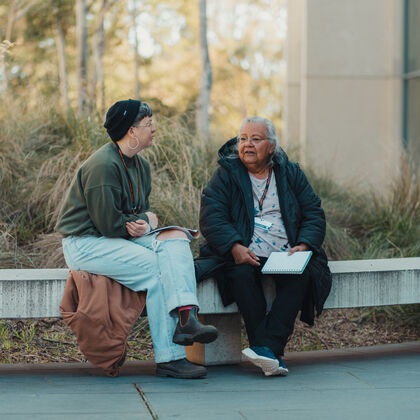 Jeanette Crew KC Elder at Artlands 23